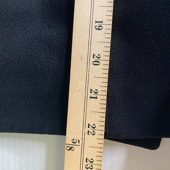 Trouve Womens Black Long Sleeve Moto Jacket with Zippers and Sleeve Tucks Size S - Picture 8 of 11